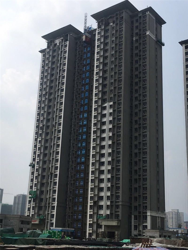 1號(hào)樓外墻保溫施工人數(shù)
